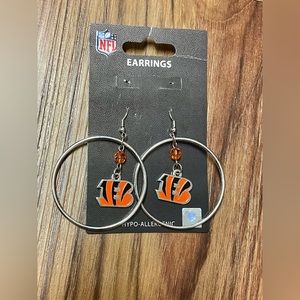 Cincinnati Bengals Hoop Earrings